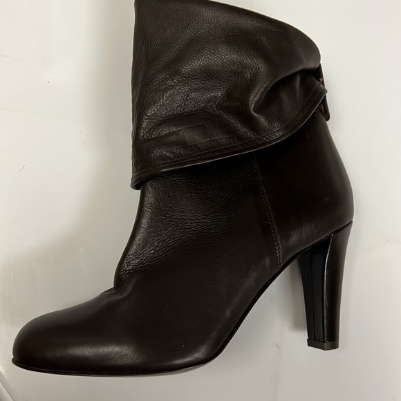 Coach calf height pull on boots with inside zip size 6.5. New never worn - Picture 6 of 11